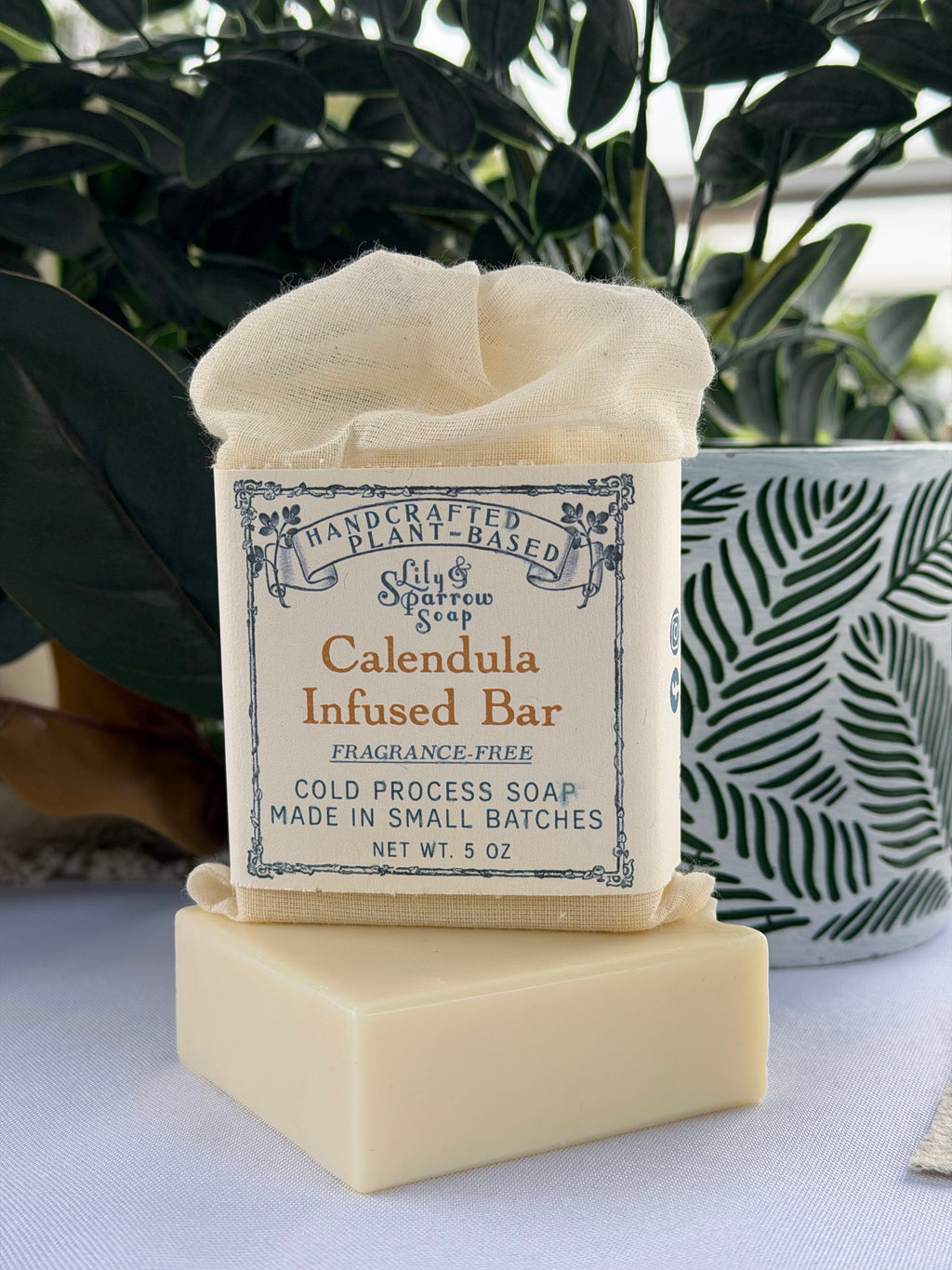 Calendula Infused Bar (Fragrance-free)